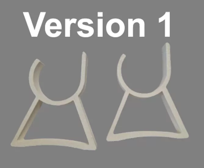 2x Ständer für FritzBox 7590 AVM | Standfüße Halterung für Router – Bild 2