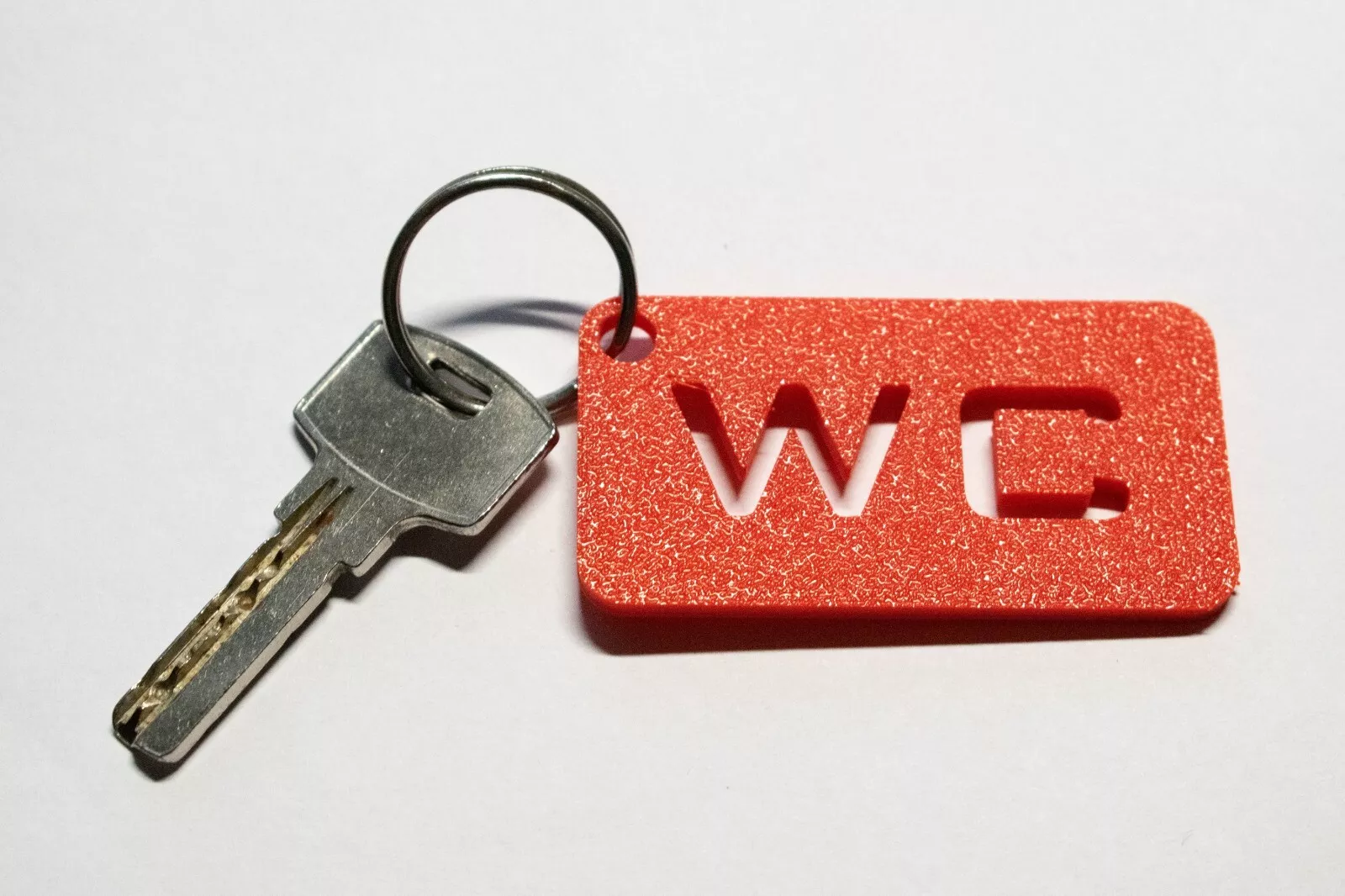 WC Schlüsselanhänger | Anhänger für Damen | Anhänger für Herren | Unisex