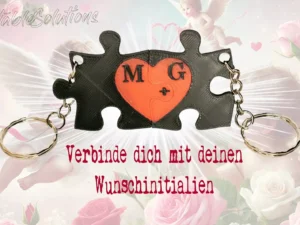 Puzzle Liebe: Personalisierte Schlüsselanhänger für Ihre Liebsten