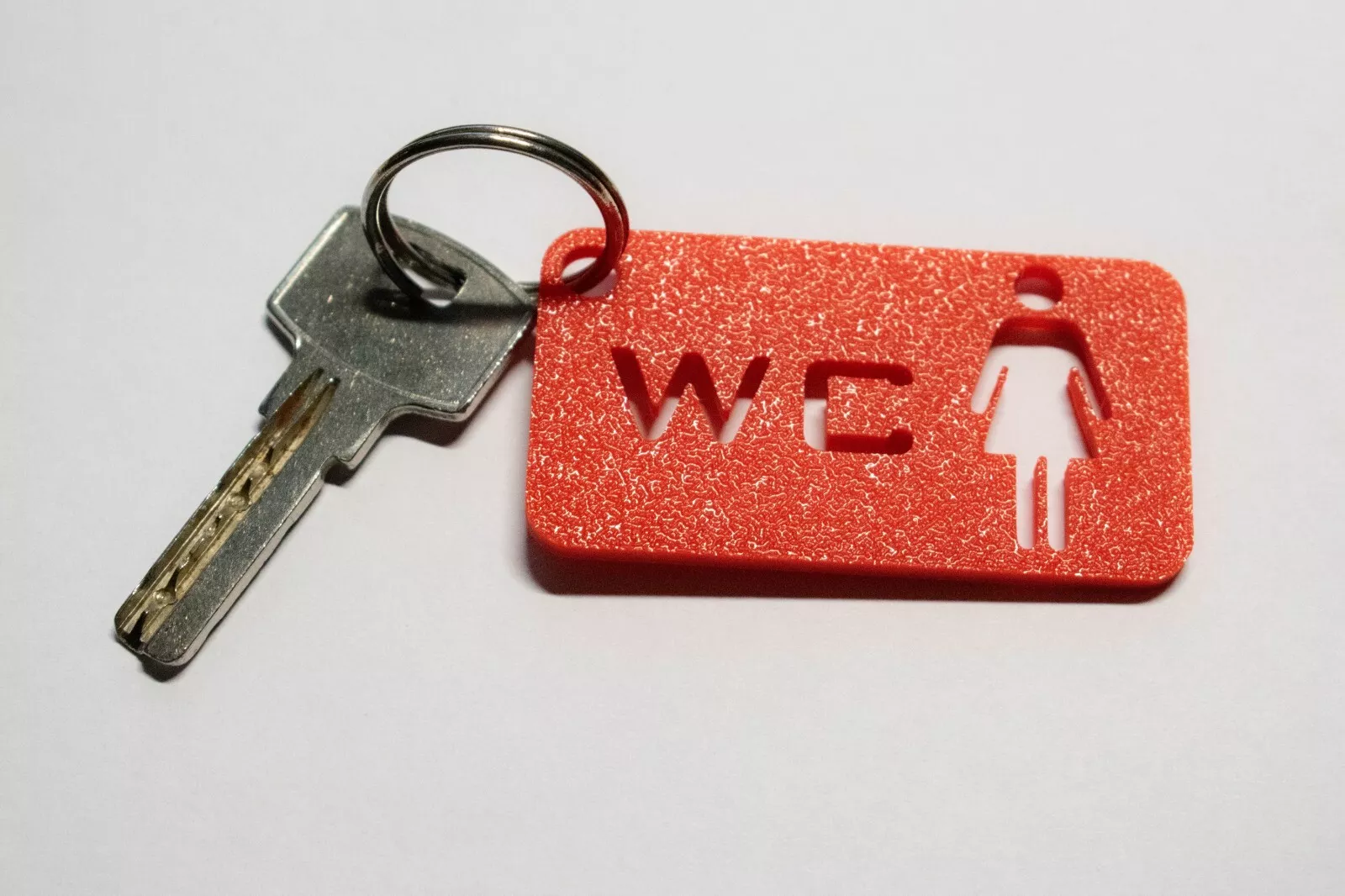 WC Schlüsselanhänger | Anhänger für Damen | Anhänger für Herren | Unisex – Bild 3