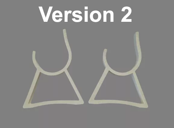 2x Ständer für FritzBox 7590 AVM | Standfüße Halterung für Router – Bild 4